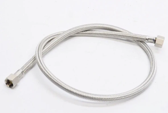 Astoria BWT55553 3/8" BSP × 3/8" Comp. Stainless Braided Hose